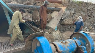 Amazing Quarry Primary Rock Crushing Machine Working  Satisfying Rock Crusher  Stone Crushing [upl. by Nhaj]