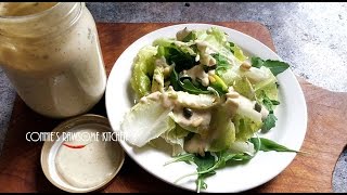 RAW VEGAN CREAMY CAESAR DRESSING [upl. by Stevens648]