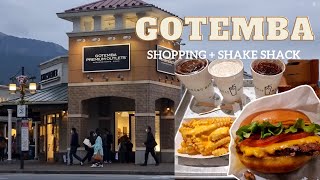 Gotemba Premium Outlet Shopping  Shake Shack  Tokyo Japan Vlog [upl. by Naeloj]