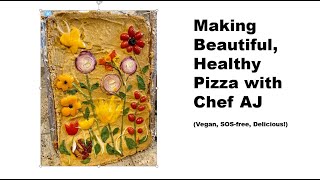 Vegan Pizza Recipe Beautiful Healthy Pizza [upl. by Aicirt]