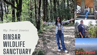 Binsar Almora Trip  Complete Tour Guide  Binsar Wildlife Sanctuary  Ep2 travel travelvlog [upl. by Harve779]