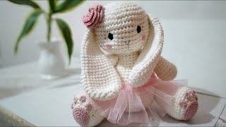 Conejita de amigurumi parte 2  Teji2Sindi ♡ [upl. by Llenoj]