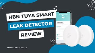 HBN Smart Water Leak Detector Review TUYA [upl. by Thibault]