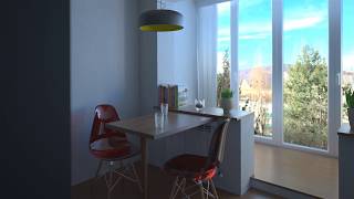 Indigo for C4D  Interior Animation [upl. by Idelia543]