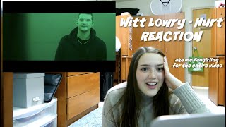 Witt Lowry  Hurt REACTION [upl. by Ezalb]