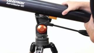 Сборка телескопа Celestron AstroMaster 90 AZ [upl. by Munro943]