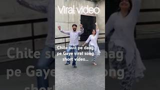 chite suit pe daag pe Gaye viral song short video  song trending socialmediaofindia [upl. by Garbe924]