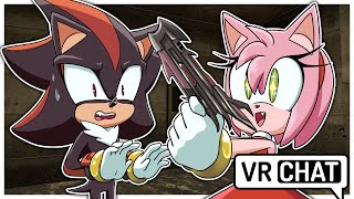 SHADOW TEACHES AMY HOW TO USE GUNS IN VRCHAT [upl. by Annait]