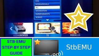 Stbemu setup guide HOW TO configuration 2018 step by step [upl. by Anyrb]