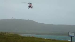 Shetlands Coast Guard training at West Voe of Sumburgh [upl. by Dryfoos473]