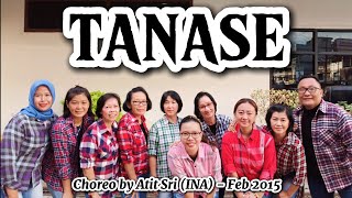 Tanase Line Dance  Choreo by Atit Sri INA  Feb 2015 [upl. by Buiron]