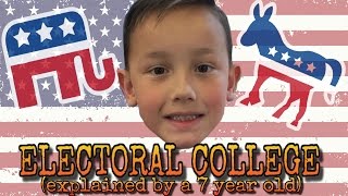 The Electoral College explained by a 7 year old [upl. by Sum310]