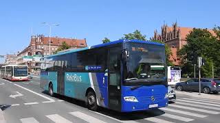 Albatros 28 MAN NG313 Lions City G CNG GKA74757 Przegubowy autobus na gminnych drogach [upl. by Eihs]