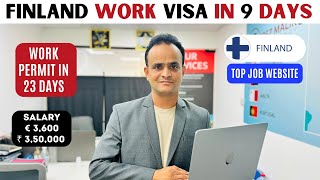 Finland Work Visa in 9 Days with €3600 Salary  Tabrez Malik [upl. by Reiter]