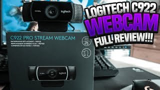 Logitech C922 Review  The Best Pro Webcam For Streaming  iPodKingCarter [upl. by Umeh]