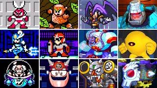 Mega Man Series  All Bosses No Damage 1987  2024 [upl. by Bohi872]