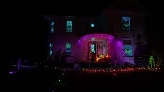 Halloween Light Show 2024 [upl. by Ettolrahc760]