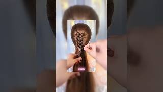 gorgeous simple hairstyle ✨🥀shorts yt ytviral trending viral hairstyle fyp aesthetic like [upl. by Attirehs]