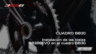 Como Instalar Las Bielas BB386EVO En El Cuadro BB30  FSA [upl. by Danby]