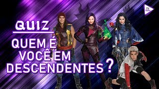 QUIZ QUEM É VOCÊ EM DESCENDENTES [upl. by Rumilly]