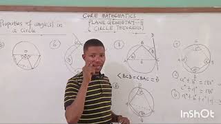 PLANE GEOMETRY II  CIRCLE THEOREMS  PART  4 [upl. by Haswell]