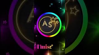 A S love status WhatsApp status romantic status lovestatus ❤️romantic shorts viral trending [upl. by Anifares866]