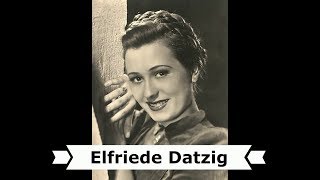 Elfriede Datzig quotSchwarz auf Weißquot 1943 [upl. by Haelam]