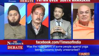 Debate Fatwa over Surya Namaskar2 [upl. by Presley]