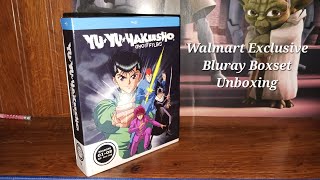 YU YU Hakusho Boxset Seasons 12  Walmart Exclusive Bluray Unboxing [upl. by Birecree]