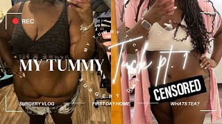 MY TUMMY TUCK STORY PART 1 AKA PANNICULECTOMY ABDOMINOPLASTY  SURGERY DAY VLOG  SURGERY SERIES [upl. by Euf]