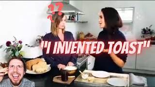 Meghan BRAGS About Making Toast mid clipmeghanmarkel [upl. by Houser]