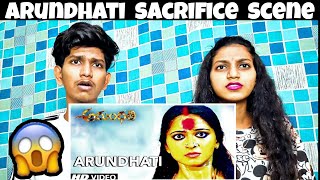 😱 Arundhati Goosebump Sacrifice Scene REACTION  Anushka Shetty [upl. by Hagen]