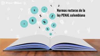 NORMAS RECTORAS DE LA LEY PENAL COLOMBIANA [upl. by Etteniuqna676]