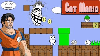 EL JUEGO 100 TROLL PARODIA DE MARIO CATMARIO GATO BROS  ZetaSSJ [upl. by Trebeh]