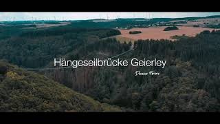 Hängeseilbrücke Geierlay Mörsdorf DJI MAVIC 2 PRO 4K [upl. by Haneen]