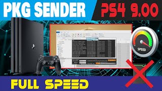 PKG sender PS4 900 FULL SPEED without external hard drive [upl. by Attaymik]