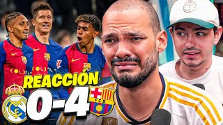 REACCIONANDO AL REAL MADRID 04 BARÇA HUMILLACIÓN HISTÓRICA [upl. by Annoik]