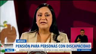 Pensión Bienestar para personas con discapacidad Pago será del 1 al 19 de julio  Francisco Zea [upl. by Rhodes]