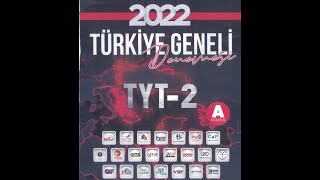 İŞLER TÜRKİYE GENELİ TYT 2 MATEMATİK ÇÖZÜMLERİ A Kitapçığı [upl. by Rosenbaum689]