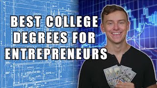 The BEST college DEGREES for ENTREPRENEURS [upl. by Nylrebma]