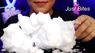 ASMR JUST BITES REQUEST DRY SQUEAKY POWDERY CHUNKS [upl. by Enellij]