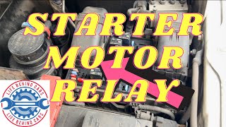 Ford Ranger Diesel 2017 Starter Motor Relay Location [upl. by Natlus244]