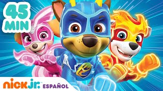 Paw Patrol Patrulla de cachorros  ¡Los rescates más valientes de los Mighty Pups  Nick Jr [upl. by Zampardi]