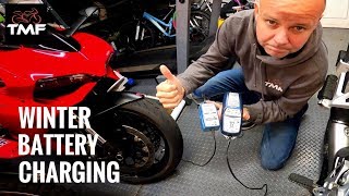 How to keep you motorbike batteries from going flat over winter [upl. by Vogeley]