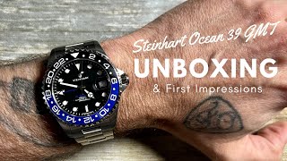 Steinhart Ocean 39 GMT Classic Unboxing [upl. by Phenica153]