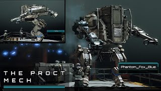 HAWKEN PS4  The Proct Mech [upl. by Bergmans]