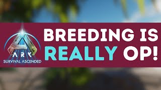 THATS what they changed in BREEDING in ARK Survival Ascended [upl. by Eenhat]