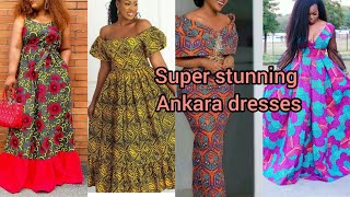 Super stunning Ankara dresses  Ankara Long gown styles  Ankara dress designs for ladies [upl. by Ardaed615]