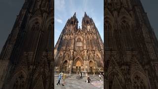 This is a cathedral in Cologne Germany North RhineWestphalia Catholic Church travel germany [upl. by Titos]