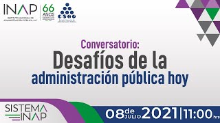 Conversatorio Desafíos de la Administración Pública hoy [upl. by Alyehs]